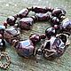 Garnet Heart necklace', Necklace, Moscow,  Фото №1
