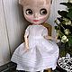 Туфли для куклы Blythe белые 23х11мм. Одежда для кукол. Ольга Сафонова. Ярмарка Мастеров.  Фото №5