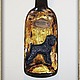 Order Decorative bottle 'Black Terrier'. Handmade studio - Anna Aleskovskaya. Livemaster. . Pictures Фото №3