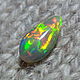 Яркий Эфиопский опал "Махаон" 2 ct (12,5*6,9*5,9 мм), Кабошоны, Красноярск,  Фото №1