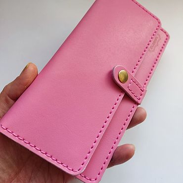 Сумки ручной работы. Ярмарка Мастеров - ручная работа Кошелек Конради PINK. Handmade.