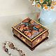  Casket with squirrels 2. Box. Nadezhda Belova Christmas gift. My Livemaster. Фото №11