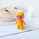 Keyring duck Lalafanfan. Amigurumi dolls and toys. fairy Polina. Online shopping on My Livemaster.  Фото №2