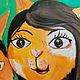 Painting children's portrait of children in the form of cats. Pictures. paintmart (oikos). My Livemaster. Фото №4