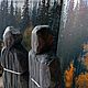 Заказать "Поморы".Деревянные фигурки - панки. Elena Lesnova (naturesoul). Ярмарка Мастеров. . Статуэтки Фото №3