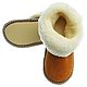Children's Slippers.Sheepskin fur. Light brown, Slippers, Moscow,  Фото №1