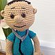 Кукла вязаная Доктор. Мягкие игрушки. Baby_ToyStore. Интернет-магазин Ярмарка Мастеров.  Фото №2