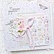 Альбом для девочки. Подарки для новорожденных. Мария Скрапбукинг. Ярмарка Мастеров.  Фото №4