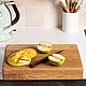 Cutting board on the table top made of oak, 40h30 cm. Cutting Boards. Foxwoodrus. Online shopping on My Livemaster.  Фото №2