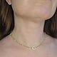 Чокер-цепочка с цитрином «Honey». Чокер. Olga Kokina_jewelry. Ярмарка Мастеров.  Фото №5