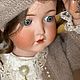 Старинная   кукла с маркировкой  Cuno & Otto Dressel. Будуарная кукла. Favorite Dolls. Ярмарка Мастеров.  Фото №6