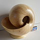 Арт объект из дерева Наутилус -3БМ. Скульптуры. Woodenshell. Интернет-магазин Ярмарка Мастеров.  Фото №2