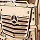 Деревянный конструктор Европейский грузовик Mercedes-Benz Actros тягач. Пазлы и головоломки. Lion-woods-. Интернет-магазин Ярмарка Мастеров.  Фото №2