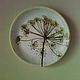'Dill' Plate decorative. Plates. botanica-m. My Livemaster. Фото №4
