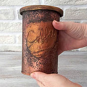 Сувениры и подарки handmade. Livemaster - original item Coffee jar, A gift for a coffee lover. Handmade.