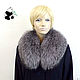 Removable fur collar Fox fur. Art. TK-697. Collars. Mishan (mishan). My Livemaster. Фото №4