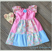 Одежда детская handmade. Livemaster - original item Dress for girl 