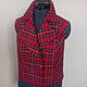 Vest women's XS, S, M, L, XL/ classic tartan. Vests. ERIO SHOP. Online shopping on My Livemaster.  Фото №2
