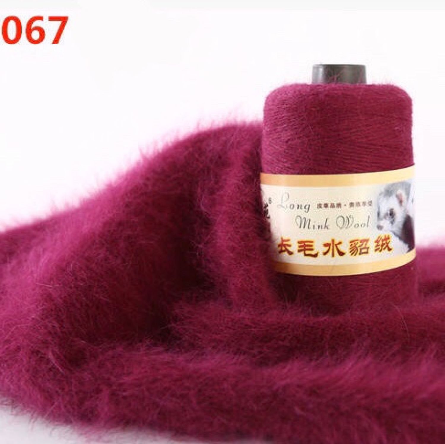 Пряжа пух норки mink wool