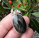 obsidian pendant obsidian necklace obsidian jewelry. Pendants. theamulet. My Livemaster. Фото №5