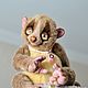 Copy of Loris Coco toy OOAK handmade teddy loris. Teddy Toys. NatalyTools (natalytools). My Livemaster. Фото №6