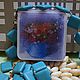 Soap with a picture of a Spring bouquet in a pot, Soap, Moscow,  Фото №1