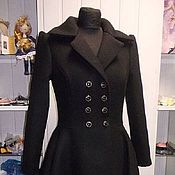 Одежда handmade. Livemaster - original item coat: Dior-style coat with a full skirt. Handmade.