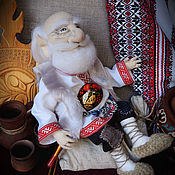 "Бабушка-Яга"- авторская текстильная кукла