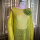 Свитер-паутинка из мохера. Свитеры. Knitwork_room (Вязаные вещи в наличии и под заказ). Ярмарка Мастеров.  Фото №4