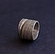 Кольцо железное из серии «Черный шелк». Кольца. dikoe.jewelry. Ярмарка Мастеров.  Фото №4