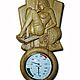 Панно с термометром в парную "Дева", Банные принадлежности, Санкт-Петербург,  Фото №1