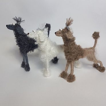 Куклы и игрушки ручной работы. Ярмарка Мастеров - ручная работа Пудель. Handmade.