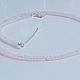 Choker made of rose quartz faceted and 925 sterling silver. Chokers. marusjy. My Livemaster. Фото №6