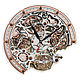Часы настенные Автоматон Bite 1682 с движущимися шестеренками, Часы-скелетоны, Москва,  Фото №1