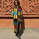 Coat: women's lined coat Boho Peru. Coats. CUTE-KNIT by Nata Onipchenko. My Livemaster. Фото №5