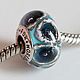 Лэмпворк ( lampwork) бусины для браслетов Пандора, Trollbeads, Бусины, Краснодар,  Фото №1