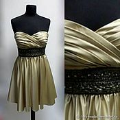 Одежда handmade. Livemaster - original item dresses: Evening Silk dress Sands of Time. Handmade.