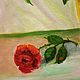 Painting 'Roses in a vase' Oil. canvas. Pictures. raisa-pototskaya (raisa-pototskaya). Online shopping on My Livemaster.  Фото №2