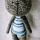 Order Toy cat amigurumi author's handmade knitted. Kseniya Koroleva (SKORLUPPA). Livemaster. . Stuffed Toys Фото №3