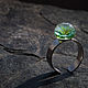 Ring: Silver ring ' Water Lily'. Rings. glassquaill. Online shopping on My Livemaster.  Фото №2
