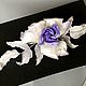 Madame violet's silk rose. Flowers. irina-popilova. Online shopping on My Livemaster.  Фото №2