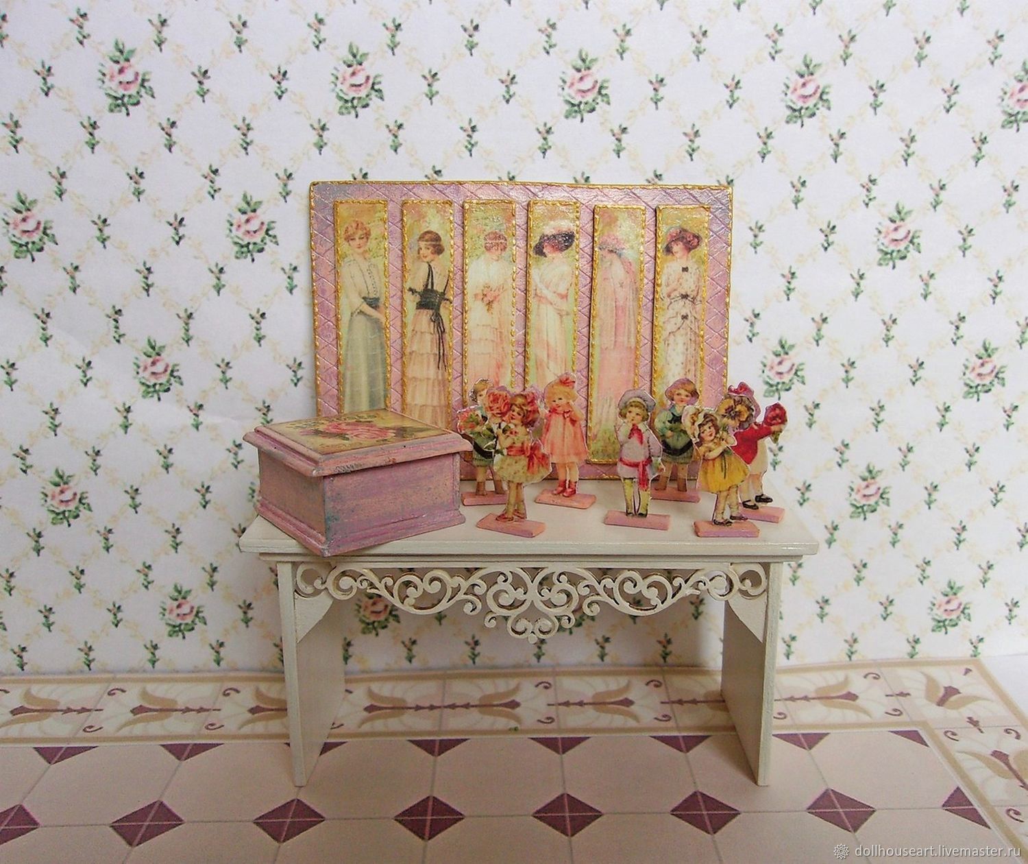 Мебель для кукольного домика 1 12