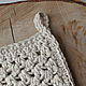 Order Washcloth-mitten made of cotton fiber ' Soft cotton'. Mochalka.. Livemaster. . Washcloths Фото №3