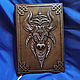 Leather notebook "BUFFALO" with initials, Notebooks, Krivoy Rog,  Фото №1