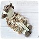 Плюшевая Пижамница Бык Бычок. Игрушки. Sunny_funny_gifts. Ярмарка Мастеров.  Фото №4