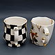 Porcelain mugs 'Kintsugi'. Mugs and cups. Mila. Online shopping on My Livemaster.  Фото №2