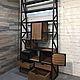  Стеллаж лофт из ясеня. Стеллажи. furniture store. Интернет-магазин Ярмарка Мастеров.  Фото №2