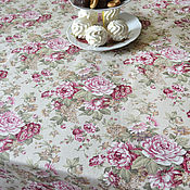 Для дома и интерьера handmade. Livemaster - original item Large tablecloth Spanish rose. Handmade.