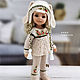 Clothes for Paola Reina dolls. Beige suit with long ears. Clothes for dolls. DeSouris (desouris). My Livemaster. Фото №4