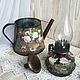 Rose watering can in Provence, Heads, Vladivostok,  Фото №1